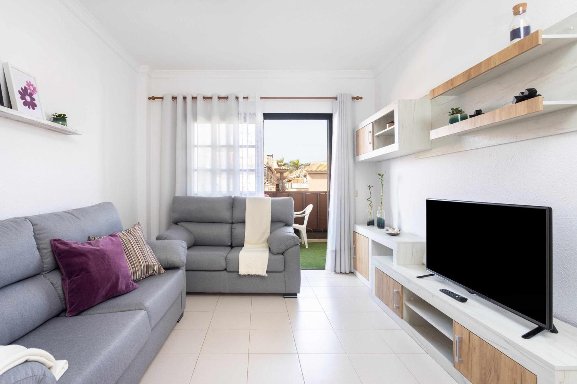 Agradable Piso Con Piscina & Playa Terraza Y Wifi Διαμέρισμα Costa Del Silencio Εξωτερικό φωτογραφία